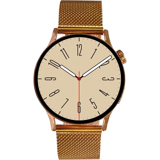 Logia Gt2 Akıllı Saat 20 mm Rose Gold Metal Kordon Çinko Alaşım Kasa