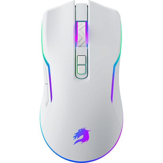 GameBooster M18 Inferno 2.4ghz Kablosuz Rgb Aydınlatmalı Beyaz Profesyonel Gaming Mouse