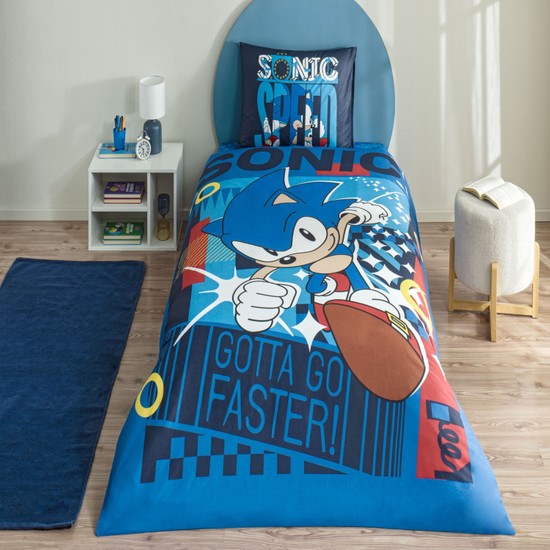 Taç Yeni Sezon Lisanslı Sonic Classic Nevresim Takımı