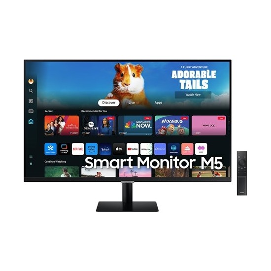 Samsung M5 M50D 32" 60 Hz 4 Ms ( Hdmı+Usb) Fhd Smart Akıllı Monitör LS32DM500EUXUF