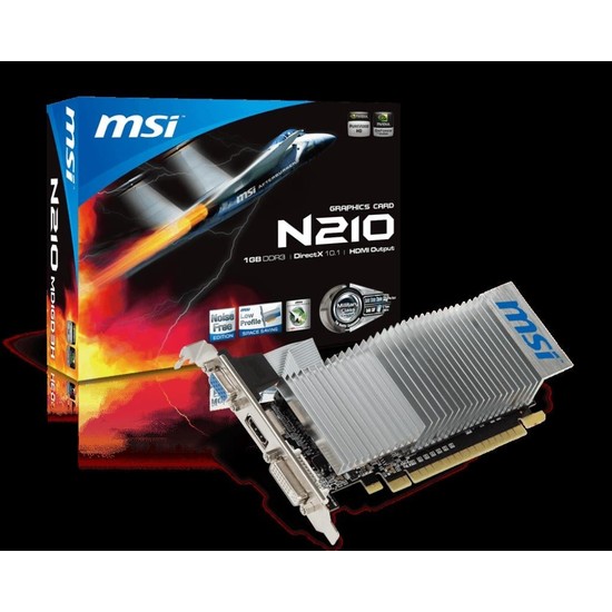 MSI N210-1GD3/LP 64BIT 1gb Ddr3 VGA DVI HDMI 64B