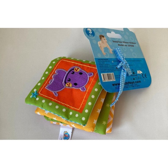 Sozzy Sozzytoys Gergedan Hikaye Kitabım Hışırtılı Kitap Renkli Tasarım Eğitici Özellikler