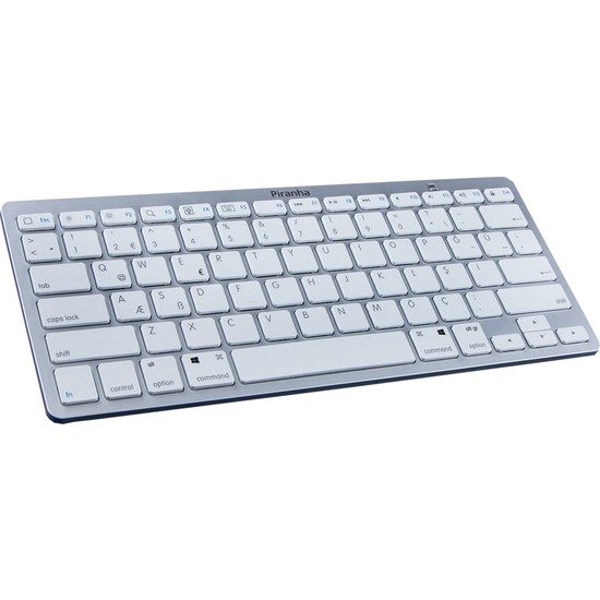 Piranha 2375 Bluetooth Kablosuz Klavye Standart Tuş Formu ile Ev - Ofis Kullanımı İçin Uygun