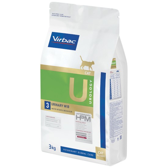 Virbac Urology Wıb- Water Intake & Behaviour (U3) Kedi Kuru Maması 3 kg