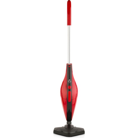King Eletro K888 Elektrikli Dik Süpürge 800 W Kırmızı-Sıyah
