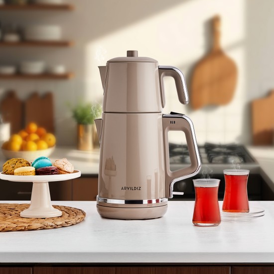 Aryıldız Tea Style Cay Makınesı Bej