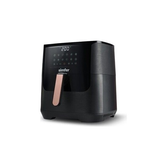 Simfer SK-6704 Air Fry Smart Siyah 8 Lt Dijital
