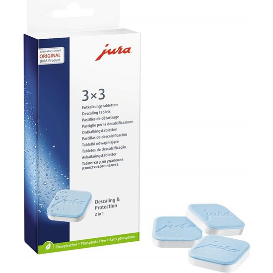 Jura Kireç Temizleme Tableti 3x3 Adet