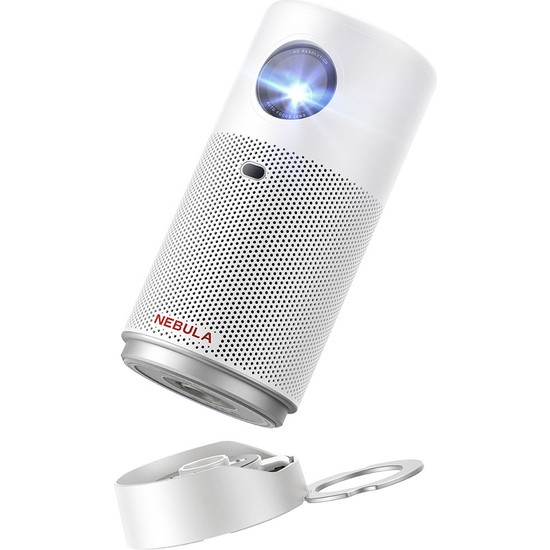 Anker Nebula Capsule Air Dünyanın En Küçük Google Tv Projeksiyon Cihazı - Beyaz - D4112