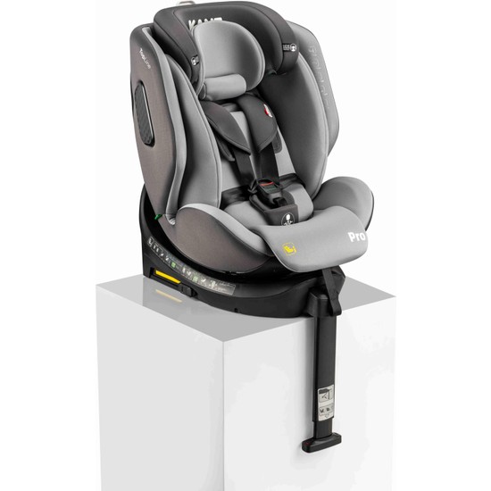 Kanz Topline Pro I-Size Gri Oto Koltuğu 0-36 kg 5 Noktalı Emniyet Kemeri ile Güvenli Taşıma