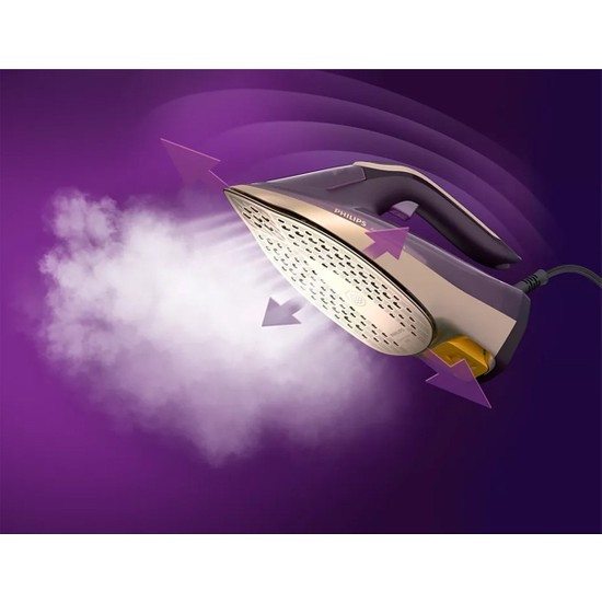 Philips DST-8040/30 3000W Buharlı Ütü - SteamGlide Elite, Seramik Taban, Dikey Buhar ve Ayarlanabilir Isı Kontrolü