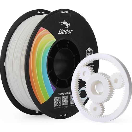Creality Ender Pla+ Filament Beyaz 1000gr
