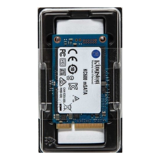 Kingston 256GB KC600 mSATA SSD 500-599 MB/s Okuma Hızı 450-599 MB/s Yazma Hızı
