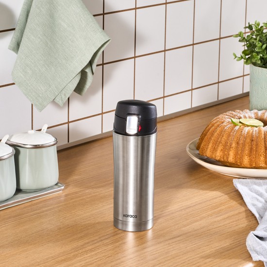Karaca Pluton Çelik Sızdırmaz Termos 350 ml Inox