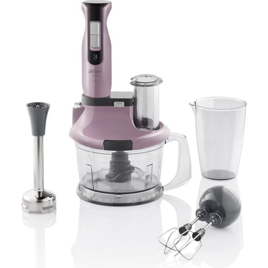 Arzum AR1058 Hestia Çoklu Blender Seti 1500 W 800 ml Kapasite ile Fonksiyonel Kullanım