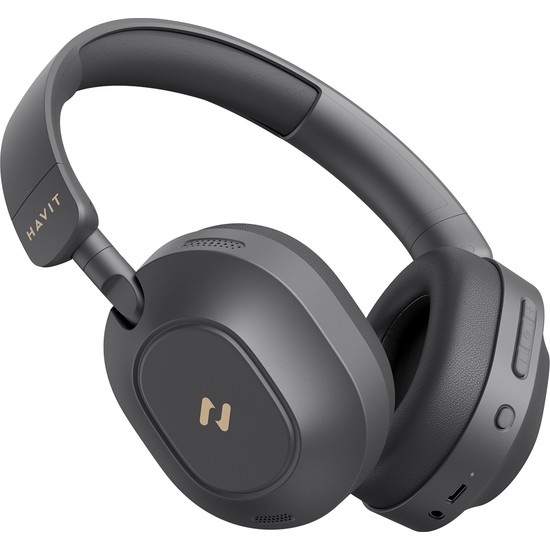 Havit H668BT Anc Bluetooth Kulaküstü Kulaklık - 80 Saat, Anc, Çift Cihaz Desteği, Hi-Res Audi