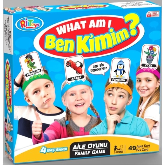 Ritoys Ben Kimim? What Am I? Kutu Oyunu - Eğlenceli Tahmin ve Sürprizlerle Dolu Bir Deneyim!