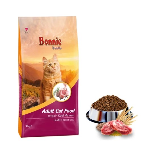 Bonnie Kuzu Etli Yetişkin Kedi Maması 10 kg