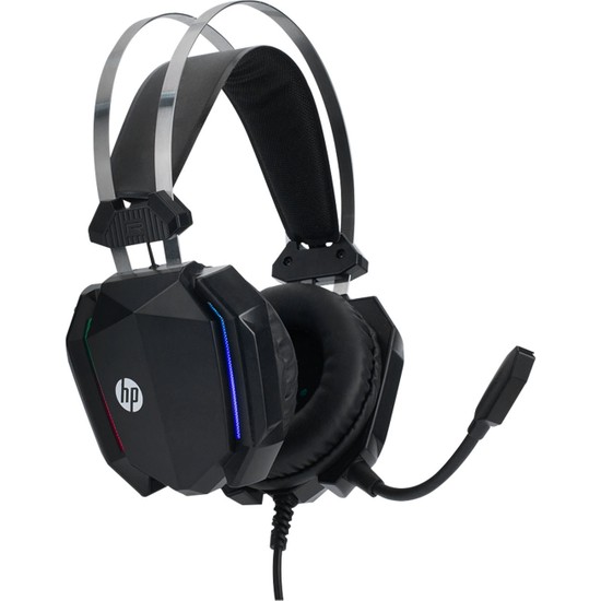 HP Hp DHH-3215U Kablolu Mikrofonlu USB 2.0 LED Siyah Oyuncu Kulaklığı
