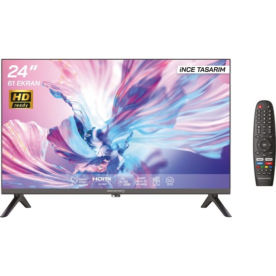 Mediastar 24" 61 Ekran Uydulu HD LED TV