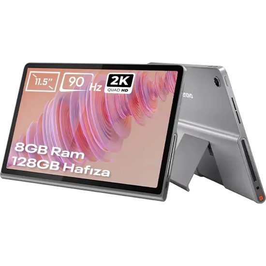 Lenovo Tab Plus 11.5 inç 90Hz 2K QHD 8GB Ram 128GB Hafıza Android Tablet Gri Renkli (ZAE00032TR)