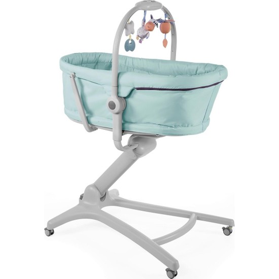 Chicco Baby Hug 4'ü 1 Arada Ana Kucağı ve Beşik – Aquarelle Renk, Yenidoğan ve 3 Yaşa Kadar Bebekler İçin