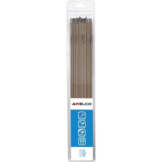 Awelco 90468 1.6X300 mm 25 Ad Rutil Demir Elektrodu