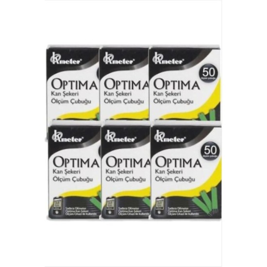 OPTIMA Dijital Ölçüm Cihazları Seker Ölçüm Çubuğu 50'li x 6 Kutu 2 Yıl Güçlü 280 W
