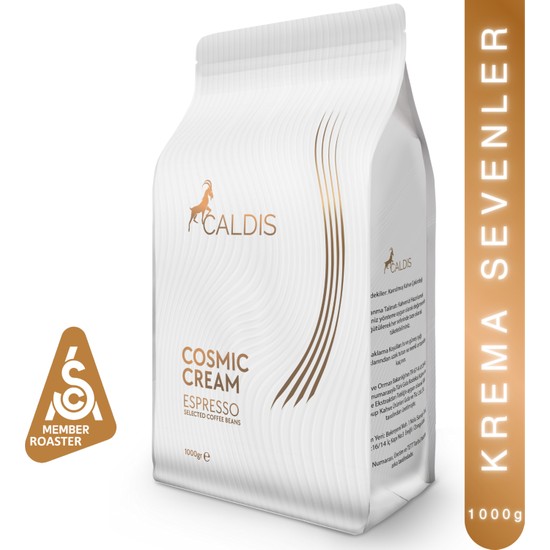 Caldis® Cosmic Cream™ 1000 g Espresso Çekirdek Kahve