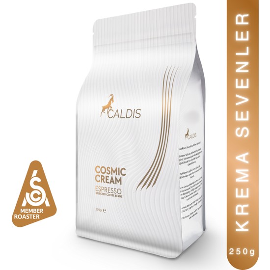 Caldis®  Cosmic Cream™ 250 gr Espresso Çekirdek Kahve