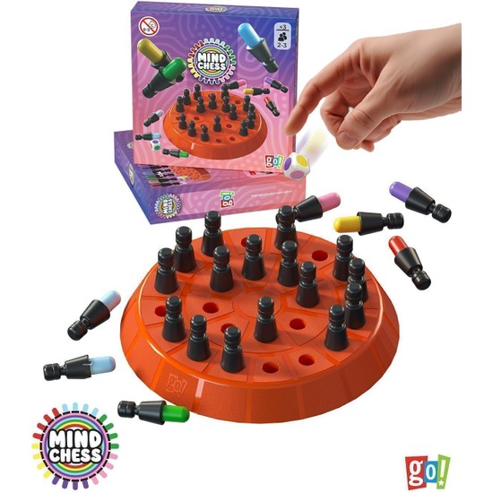 Go Toys Mind Chess Hafıza Oyunu Renklerle Hafıza ve Zihin Geliştirme Satrancı Memory
