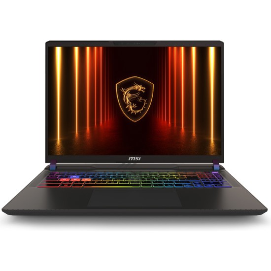 MSI VECTOR 16 HX AI A2XWHG-091XTR Intel Core Ultra 7 255HX 16GB 1TB SSD RTX5070 Ti 16" Freedos Taşınabilir Bilgisayar