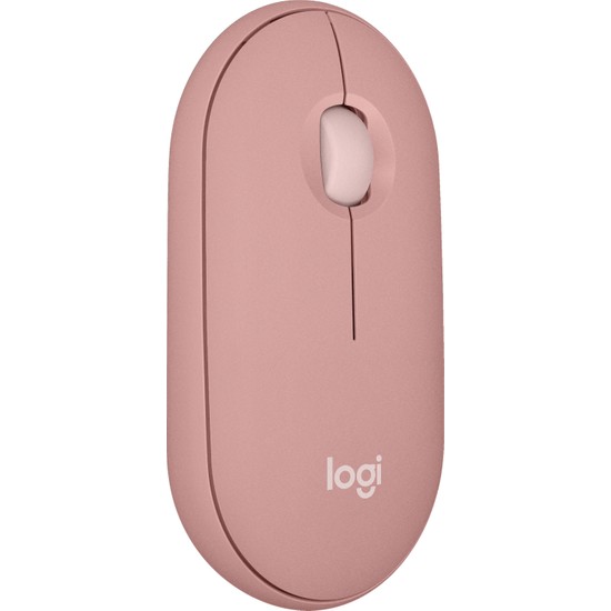Logitech M350s Pebble 2 Bluetooth Kablosuz Sessiz Kompakt Mouse - Pembe