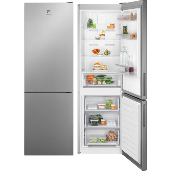 Electrolux LNT5ME32U1 324L Alttan Donduruculu Buzdolabı Inox