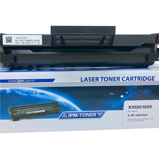 IPM-TONER Ipm-Toner Xerox Phaser 3020 / 3025 Uyumlu Toneri - Çipli Ipm-Toner Xerox Phaser 3020 / 3025 Uyumlu Toneri - Çipli