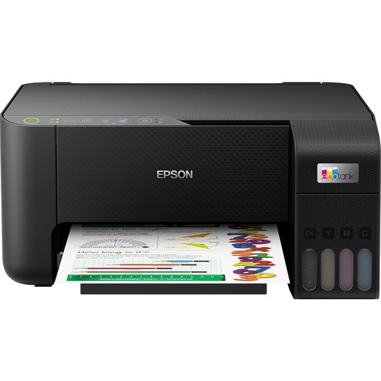 Epson L3250 MEAF Yazıcı-Tarayıcı-Fotokopi Renkli Mürekkep Tanklı Yazıcı WI-FI