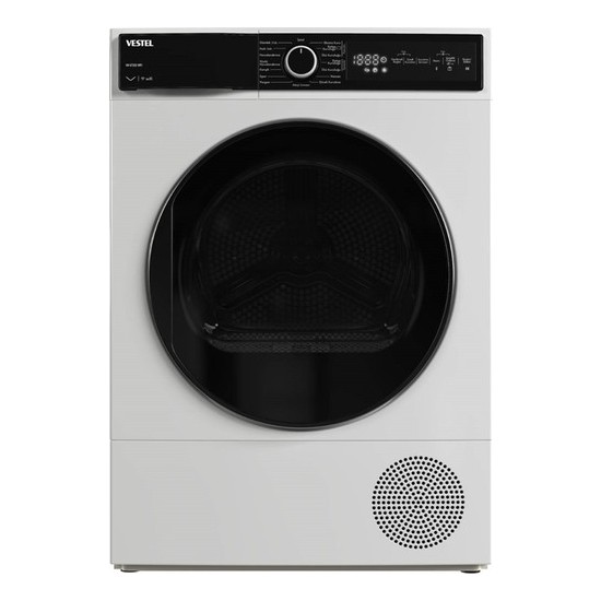 Vestel 8 kg Kurutma Makinesi A++ Enerji Sınıfı Isı Pompalı Çocuk Kilidi Özellikli