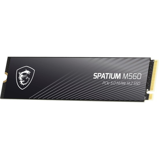 Msı SSD Spatıum M560 Pcıe 5.0 Nvme M.2 1tb R:10200 W:8400