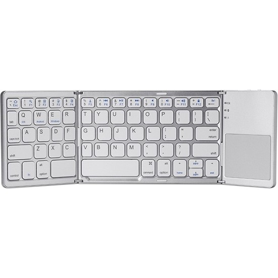 Cloody Touch Pro Katlanabilir Bluetooth Mini Türkçe Q Klavye Ios Android