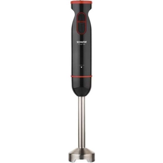 Schafer Chef Mix Çelik Uçlu El Blenderi 1500 W