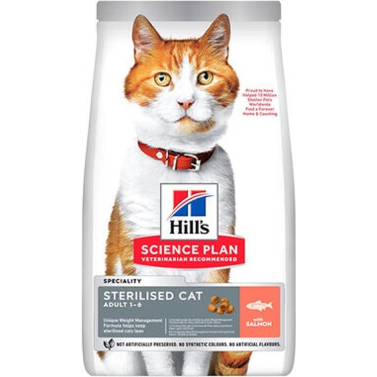 Hill's Science Plan Somonlu Kısırlaştırılmış Kedi Maması 10 kg