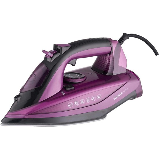 Schafer Glatt Star Buharlı Ütü 2800 W Mor