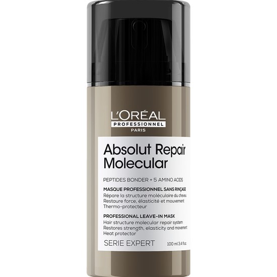 L'Oréal Professionnel Serie Expert Absolut Repair Molecular Durulanmayan Saç Bakım Maskesi 100ml