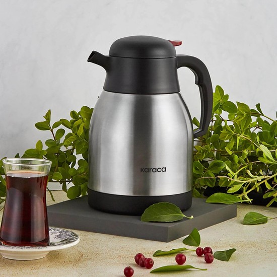 Karaca Tantum Seri 1,5 Lt Paslanmaz Çelik İçecek Termosu Sıcak ve Soğuk Koruma Özellikli