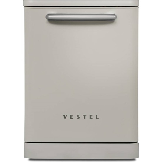Vestel Bm 5011 Retro Bej Bulaşık Makinesi