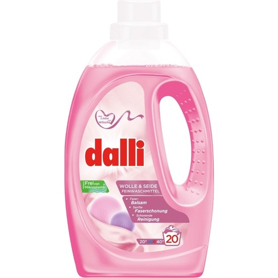 Dalli Yünlü ve Ipek Çamaşırlar Için Renk Koruma Özellikli Sıvı Çamaşır Deterjanı 1, 1 Lt 20 Yıkama