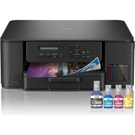 Brother DCP-T530DW Fotokopi, Tarayıcı, Wi-Fi , Mürekkep Tanklı Yazıcı