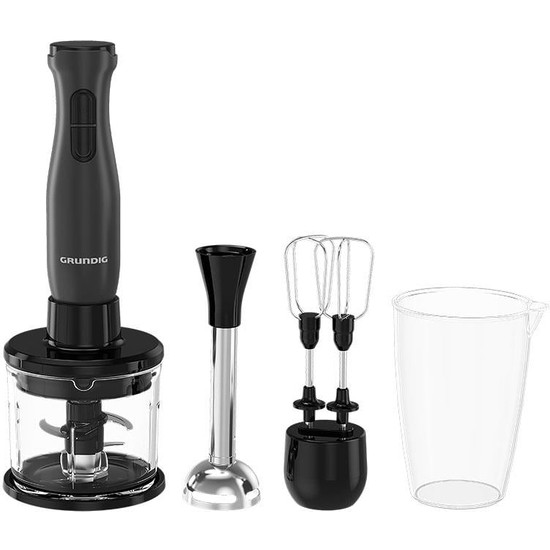 Grundig HBS4421G 700 Watt El Tipi Blender Seti Doğrama Fonksiyonu ile Cam Hazneli
