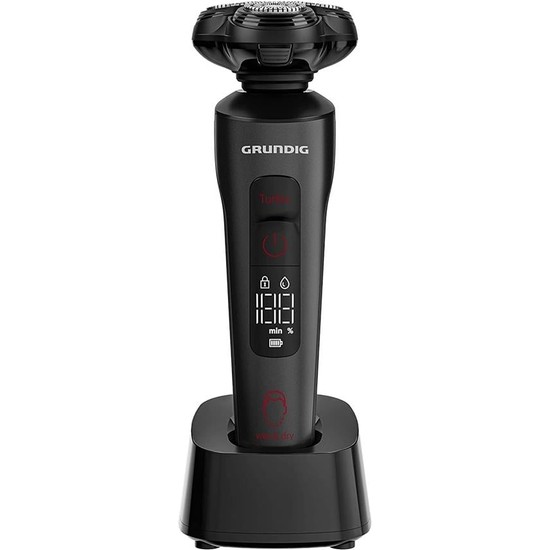 Grundig Ms 9130 Tıraş Makinesi Siyah Renkli Kullanım Türü: Kuru ve Islak, Modern Özellikler
