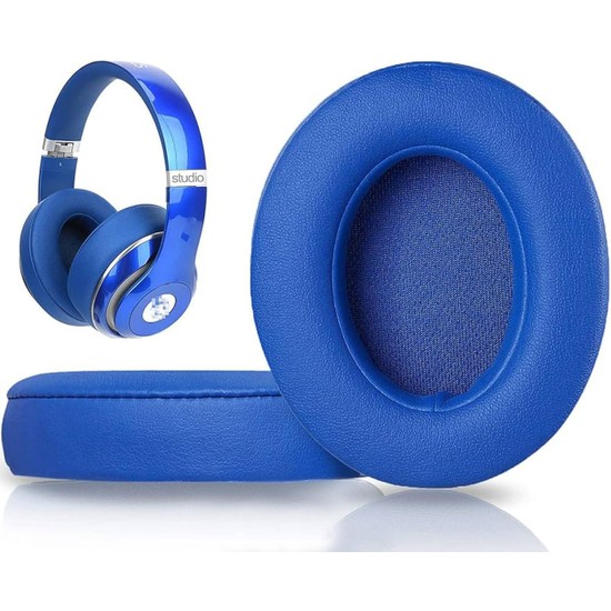 Beats Studio 2.0 ve 3.0 Uyumlu Kulaklık Pedi Studio Apl Kulaklık Süngeri   Kulaklık Yastığı Köpük Yalıtım Minder Ped Yastık